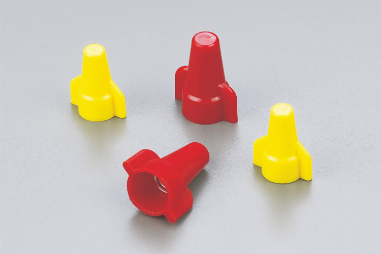 双翼螺旋式压线帽