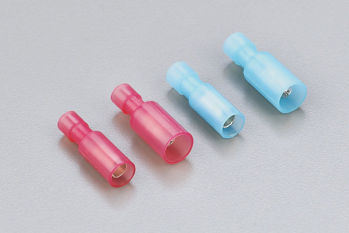 子弹形公、母全绝缘端头(尼龙) 28-1