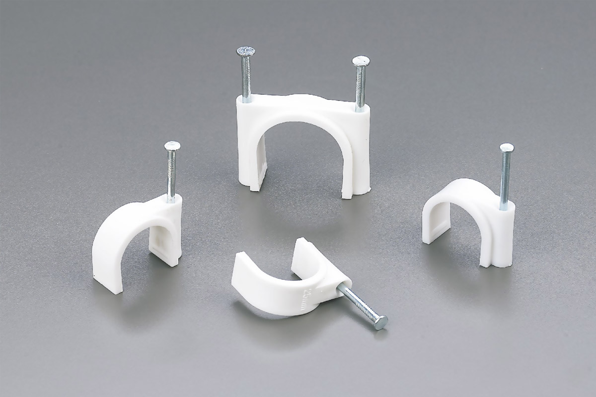 圆型钢钉线卡 1-1