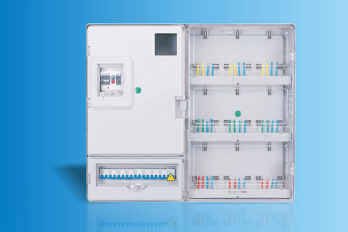 CHS-S901E  单相九表位电能计量箱 72-1