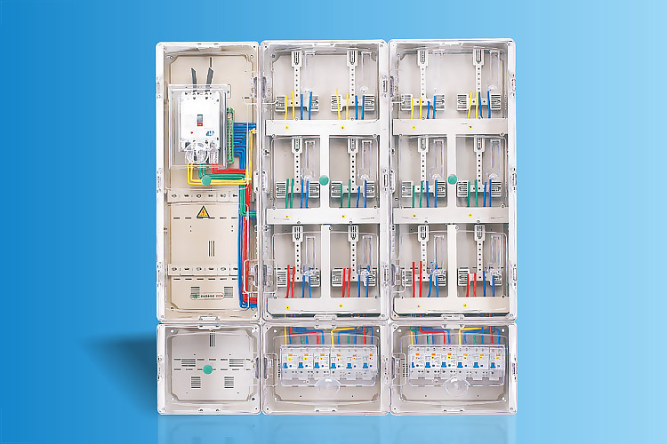 CHS-K1201DL  单相十二表位电能计量箱