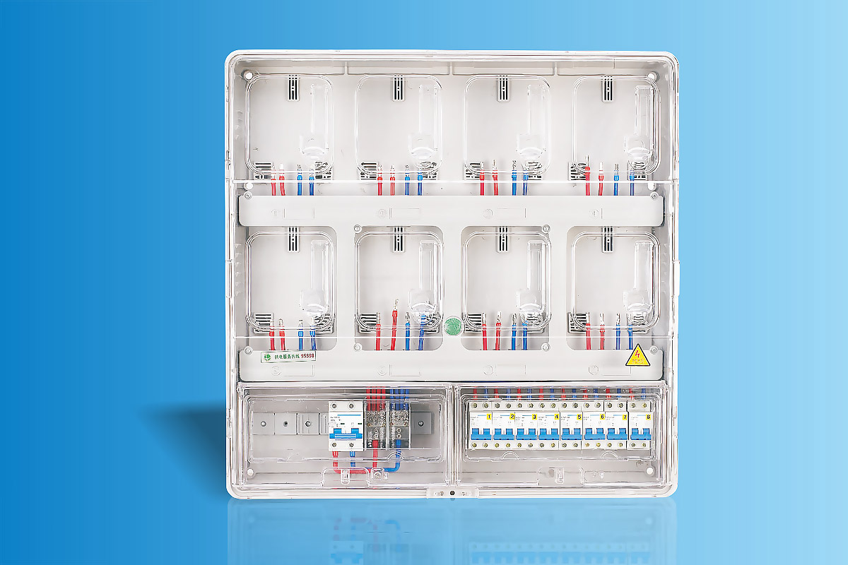 CHS-K801E  单相八表位电能计量箱 68-1