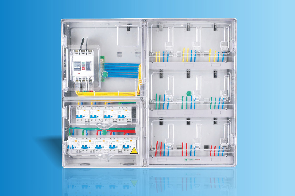 CHS-K901CEM  单相九表位电能计量箱 76-1