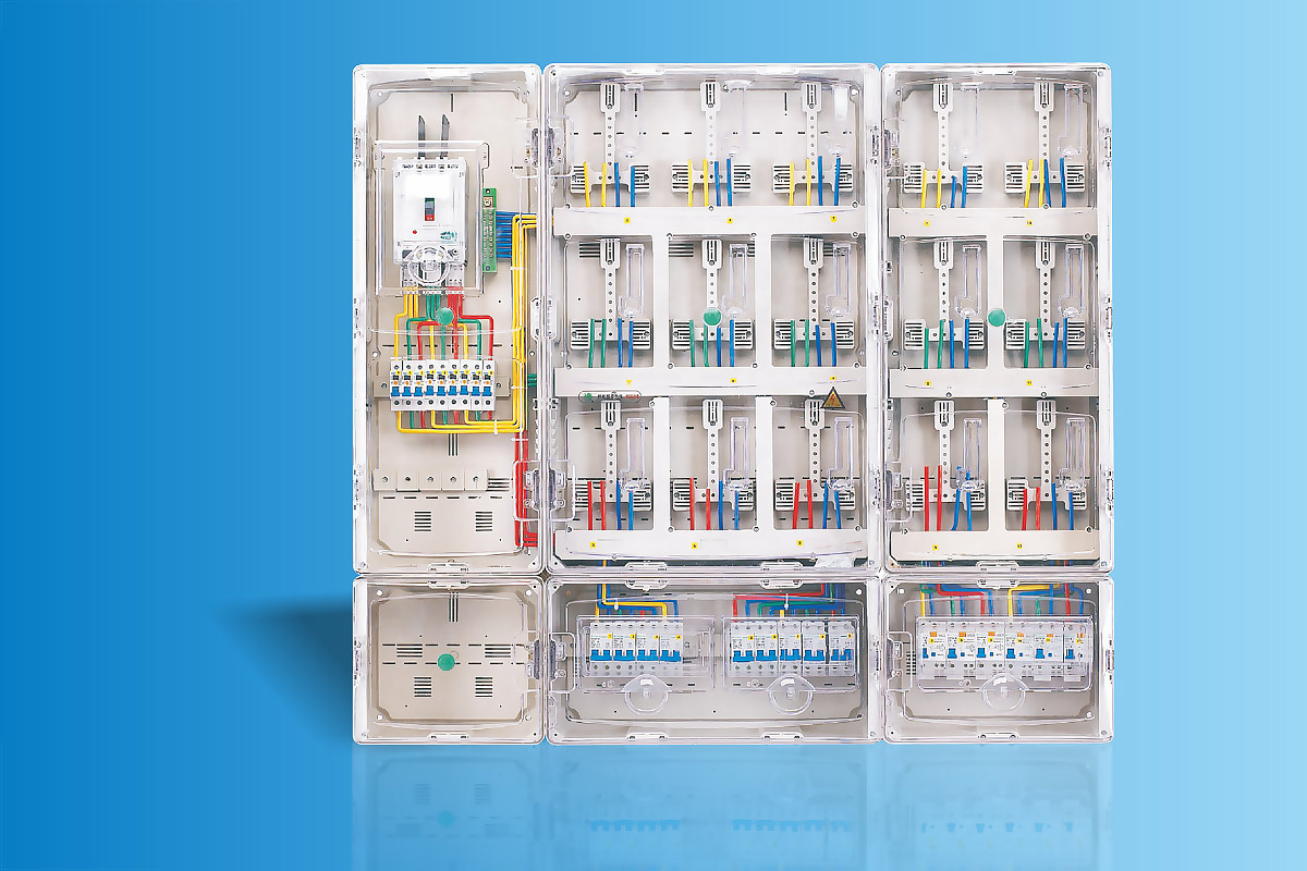CHS-K1501DX  单相十五表位电能计量箱 83-1