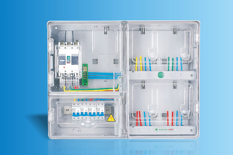 CHS-K401EM  单相四表位电能计量箱
