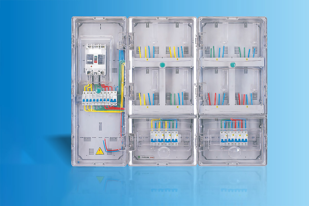 CHS-K801D  单相八表位电能计量箱 70-1