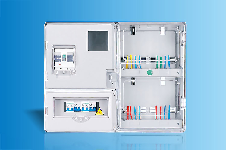 CHS-S401E  单相四表位电能计量箱