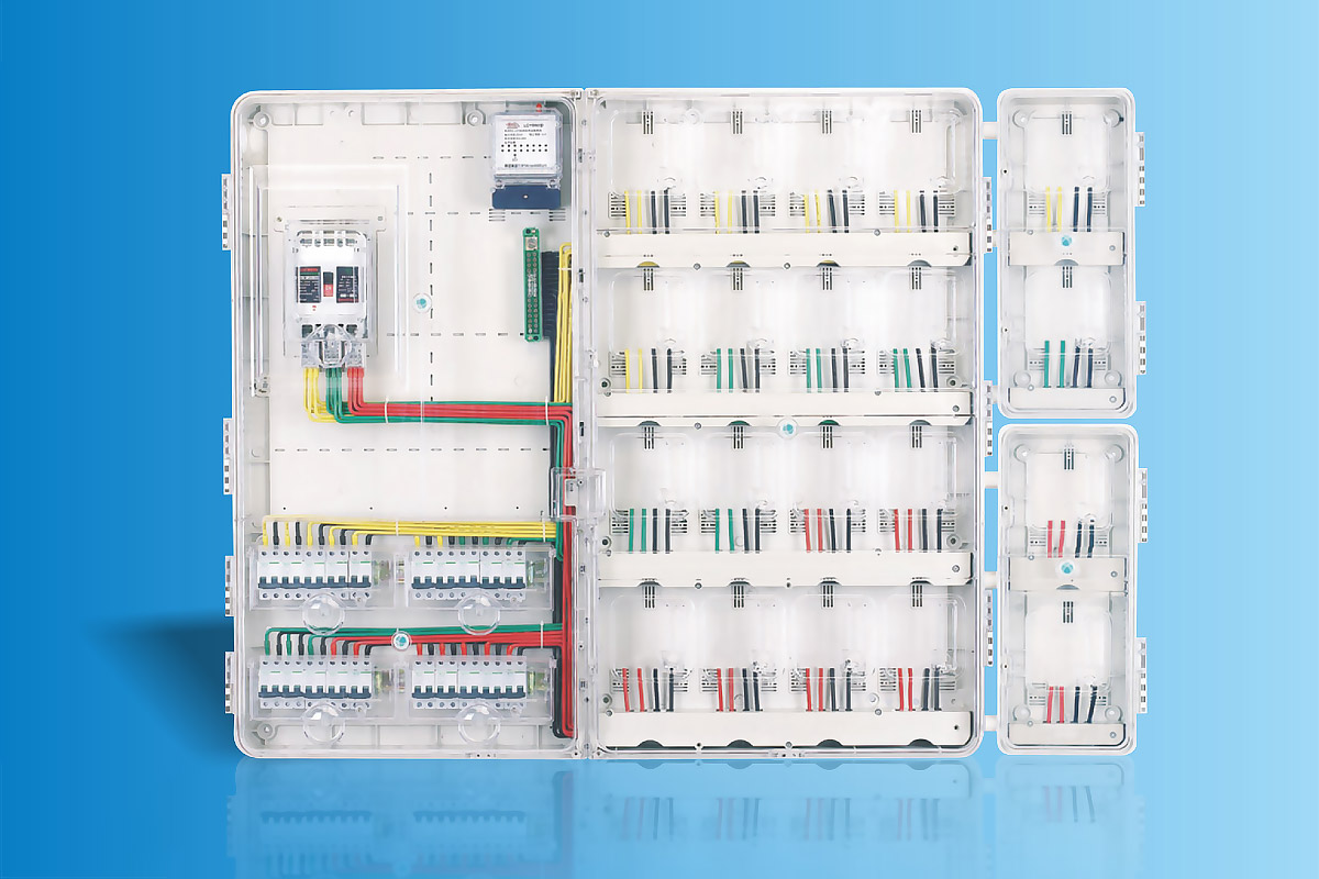 CHS-K2001BL  单相二十表位电能计量箱 89-1