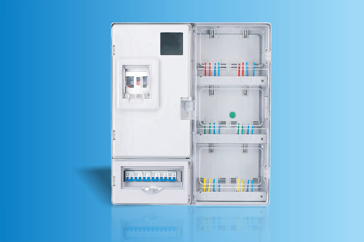 CHS-S601CE  单相六表位电能计量箱 64-1