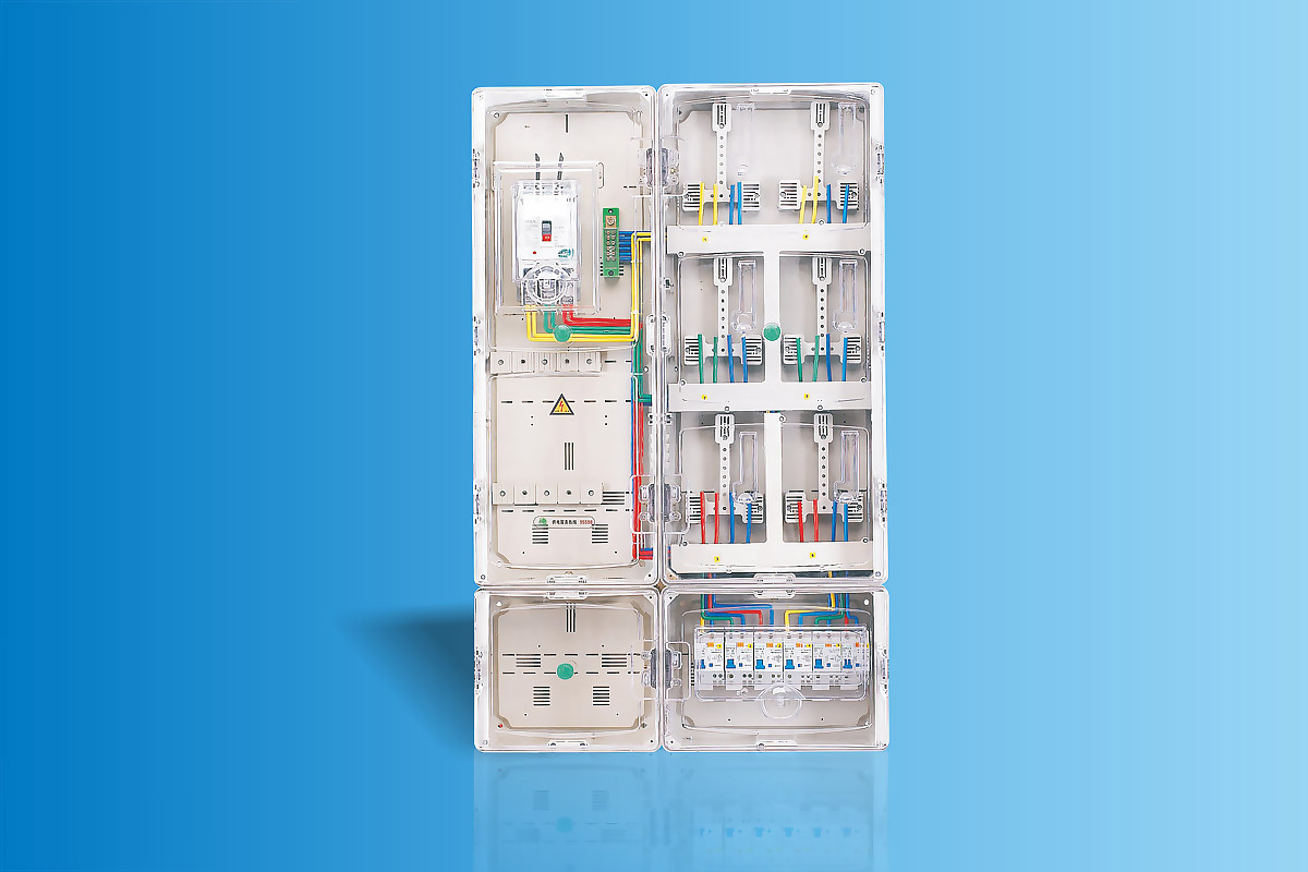 CHS-K601DX  单相六表位电能计量箱 63-1