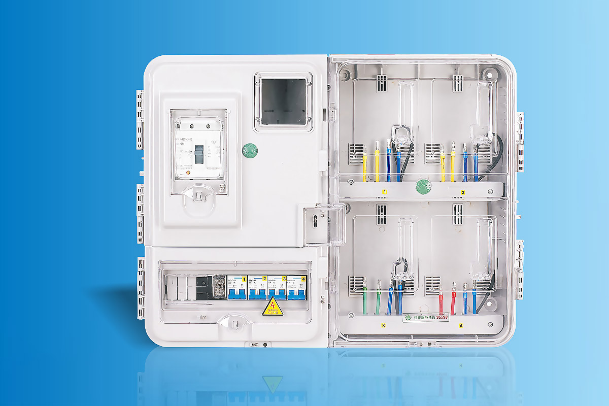 CHS-K401LC  单相四表位电能计量箱 59-1
