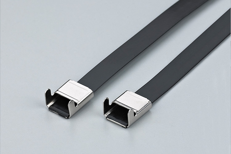 L型喷塑不锈钢扎带